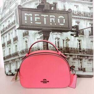 Coach 1589 Serena Crossgrain Satchel IN Pink